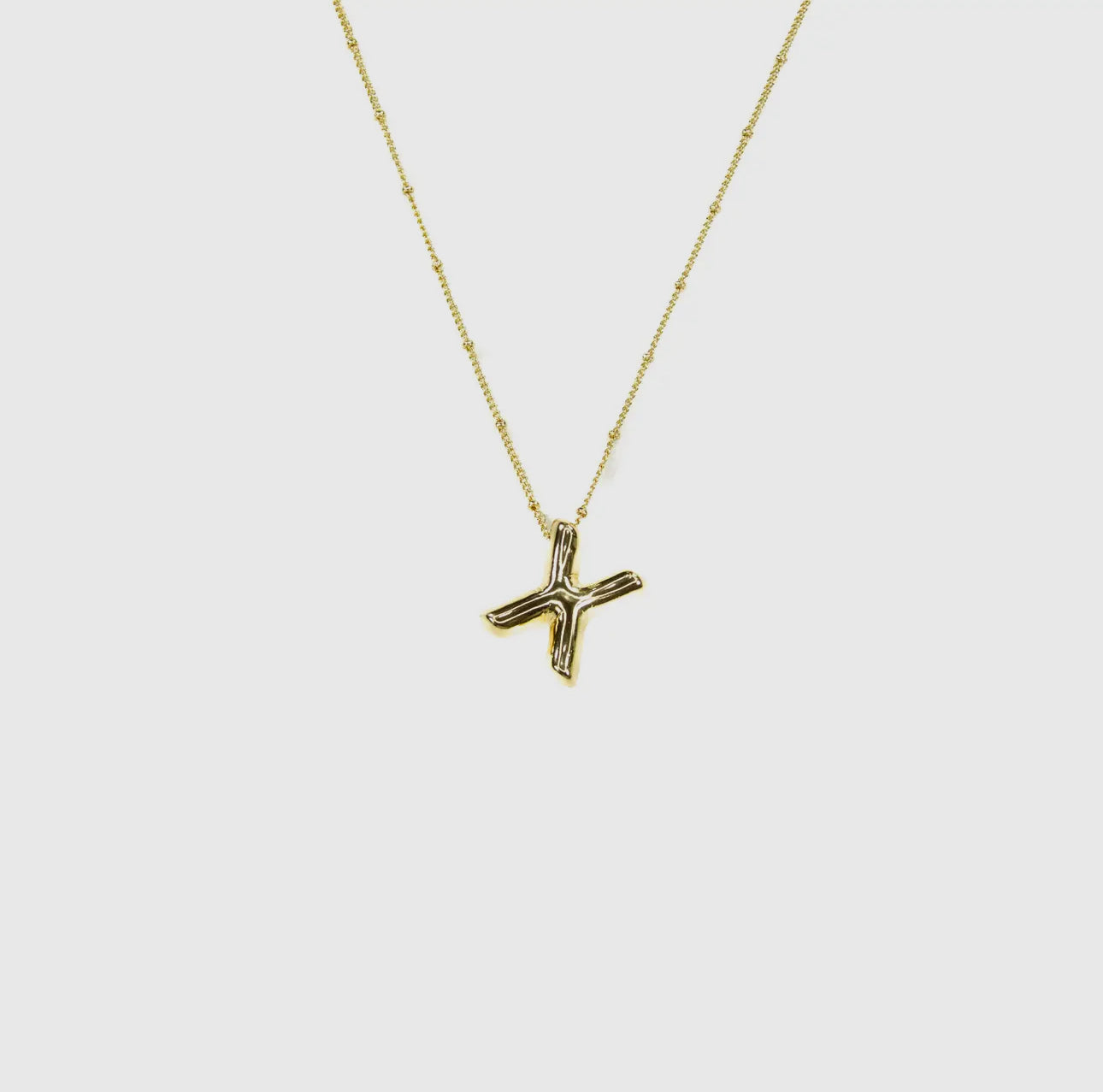 Letter Bubble Necklace