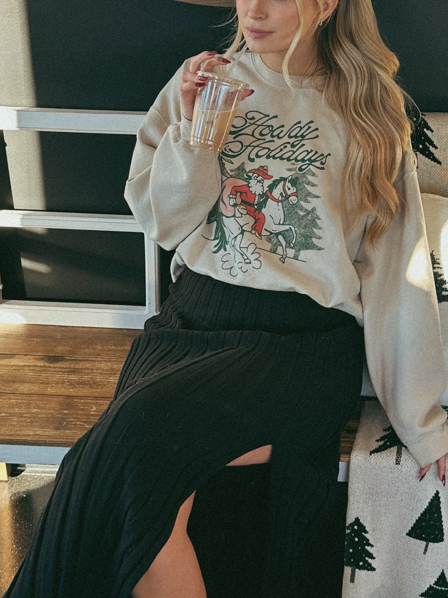 Howdy Holidays Crewneck