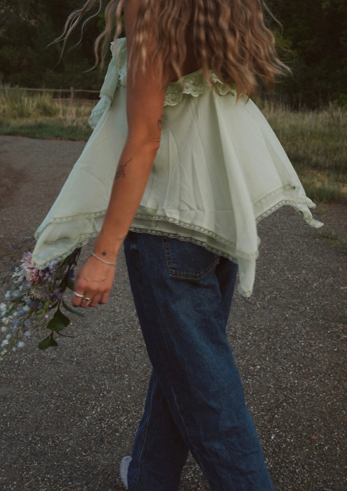 Tiana Low Rise Dark Wash Jeans