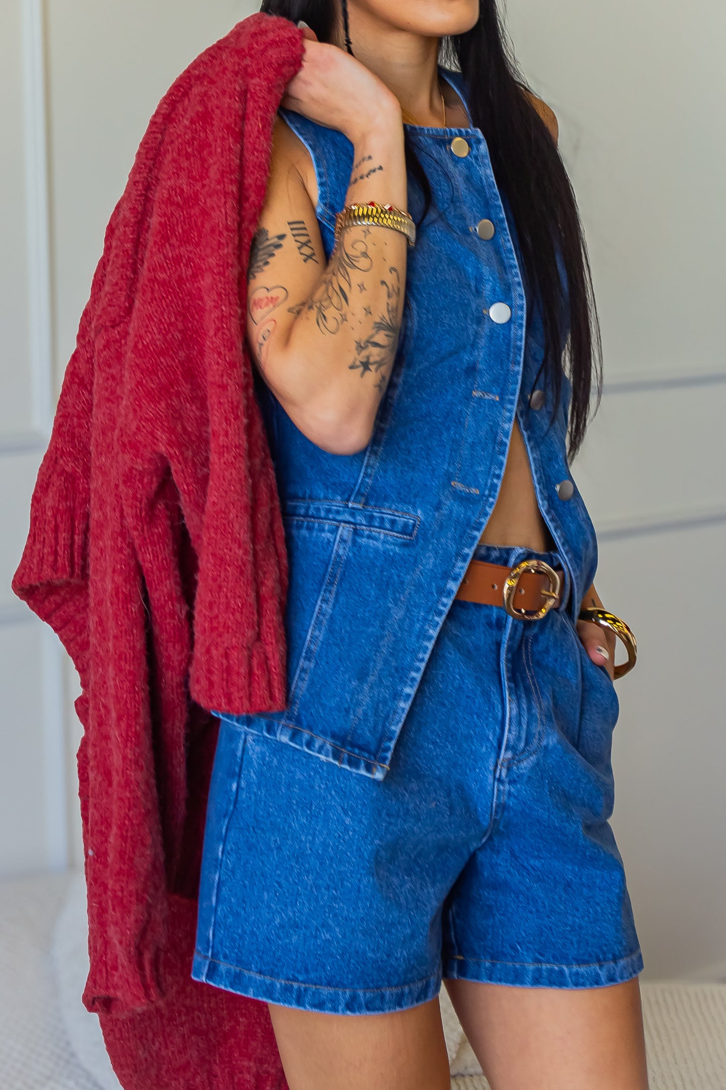 Blue Jean Baby Set