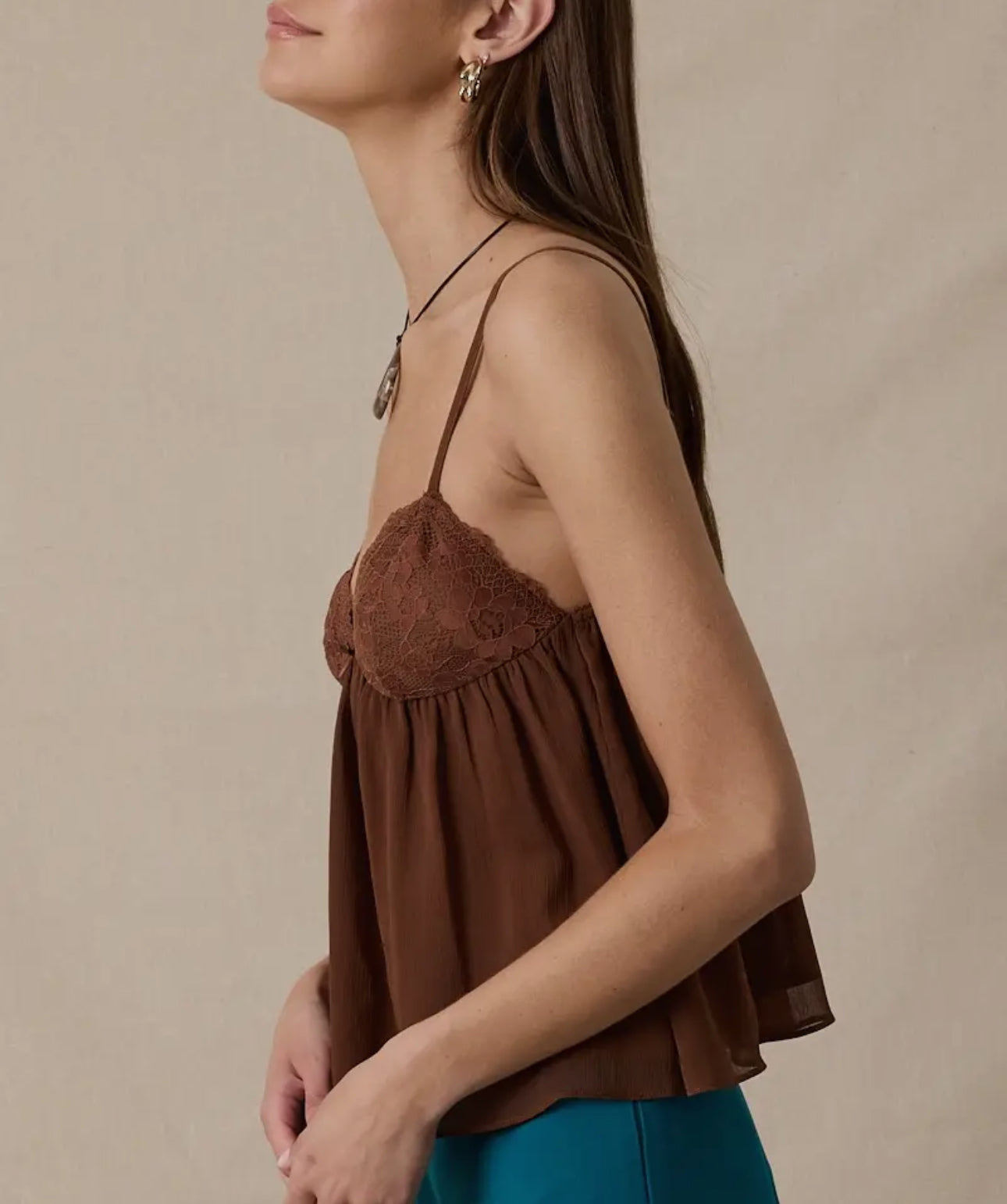 Nell Satin Tank