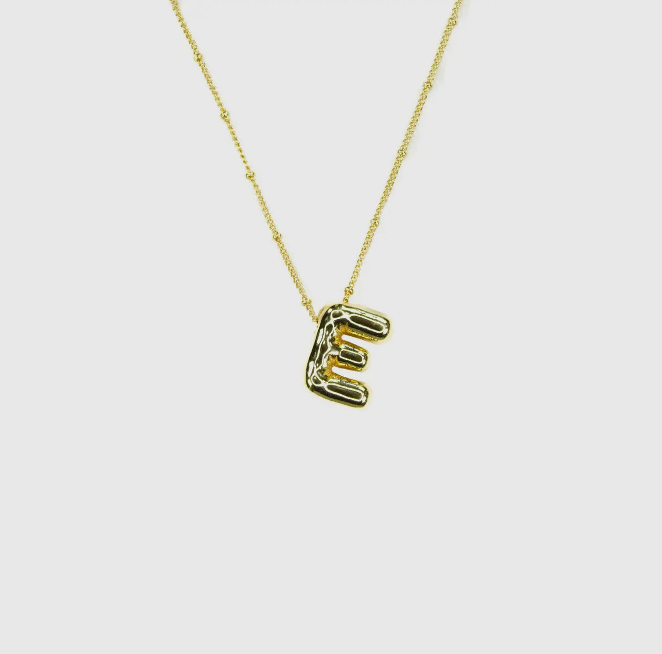Letter Bubble Necklace