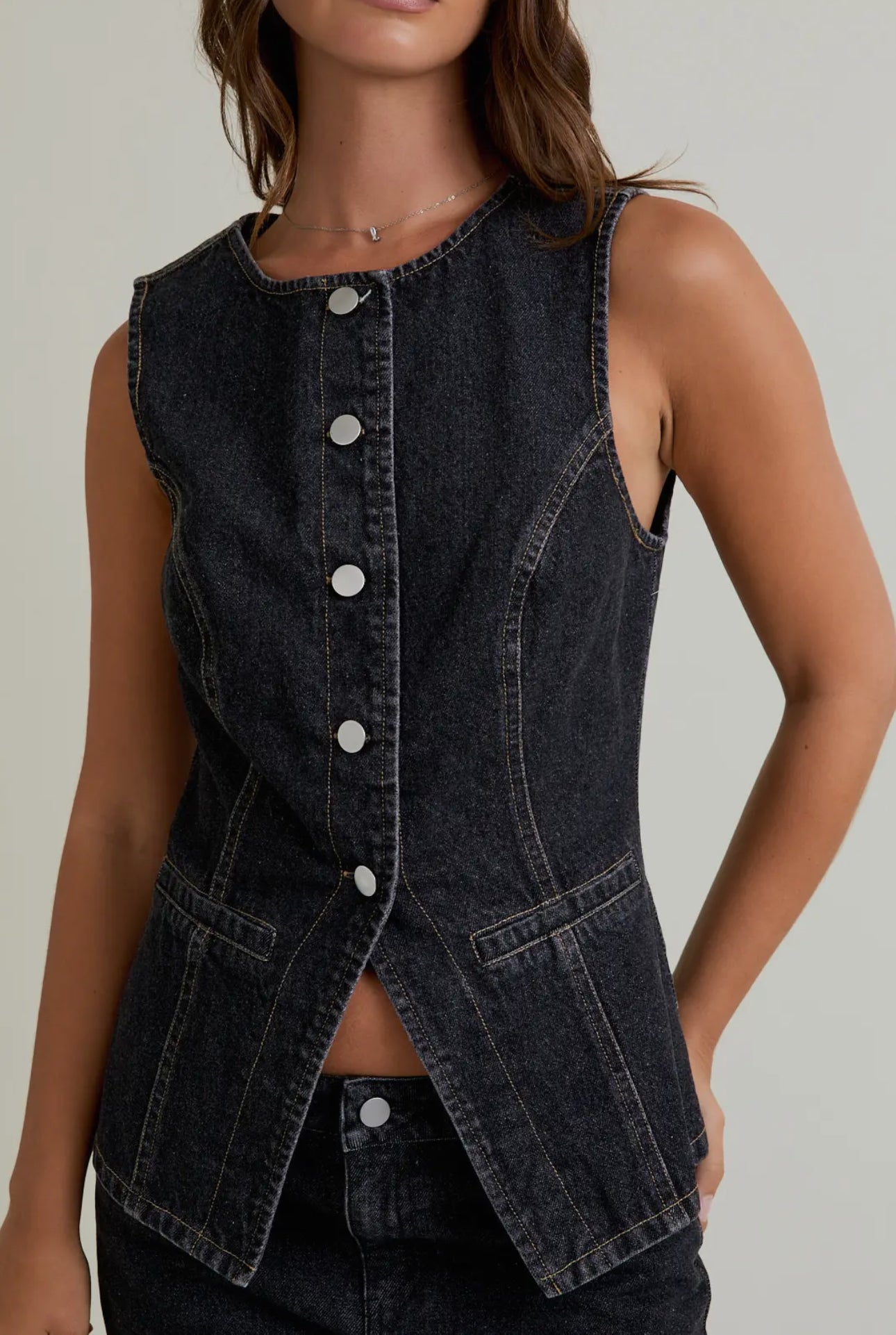 Caroline Denim Set