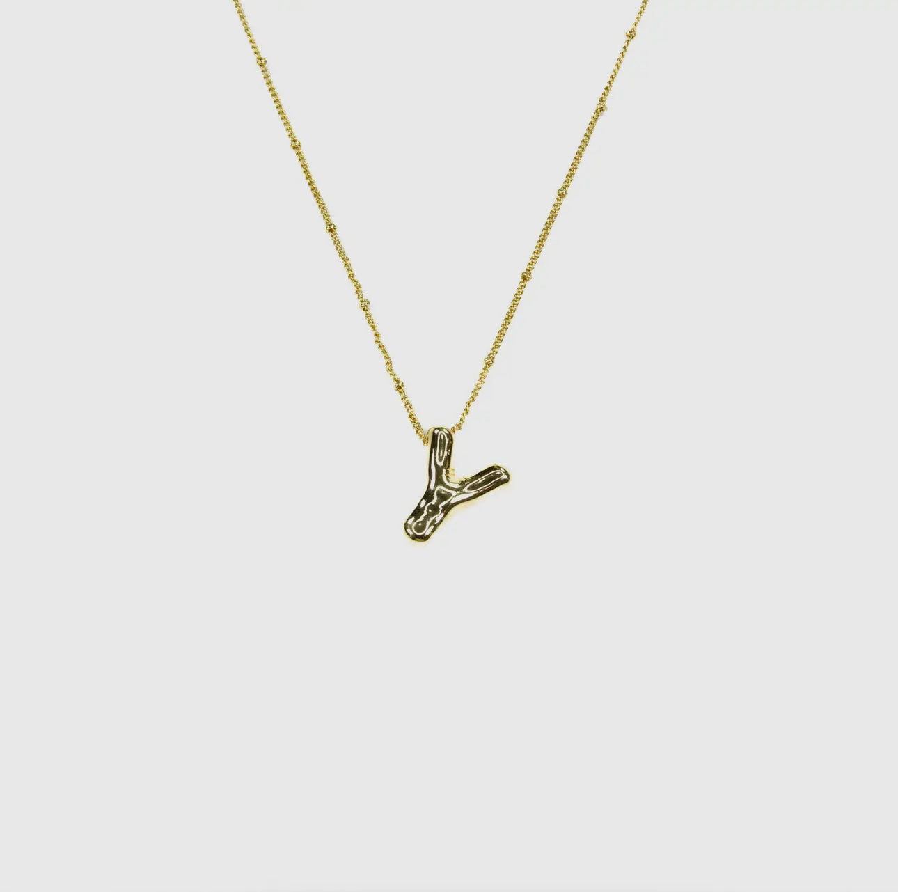 Letter Bubble Necklace