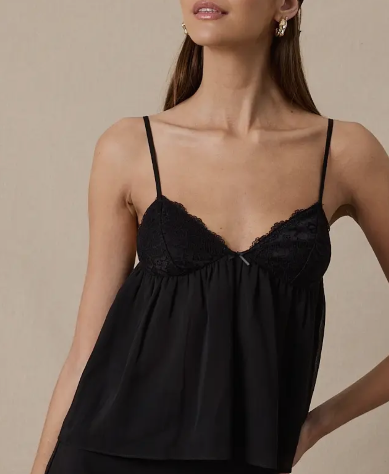 Nell Satin Tank