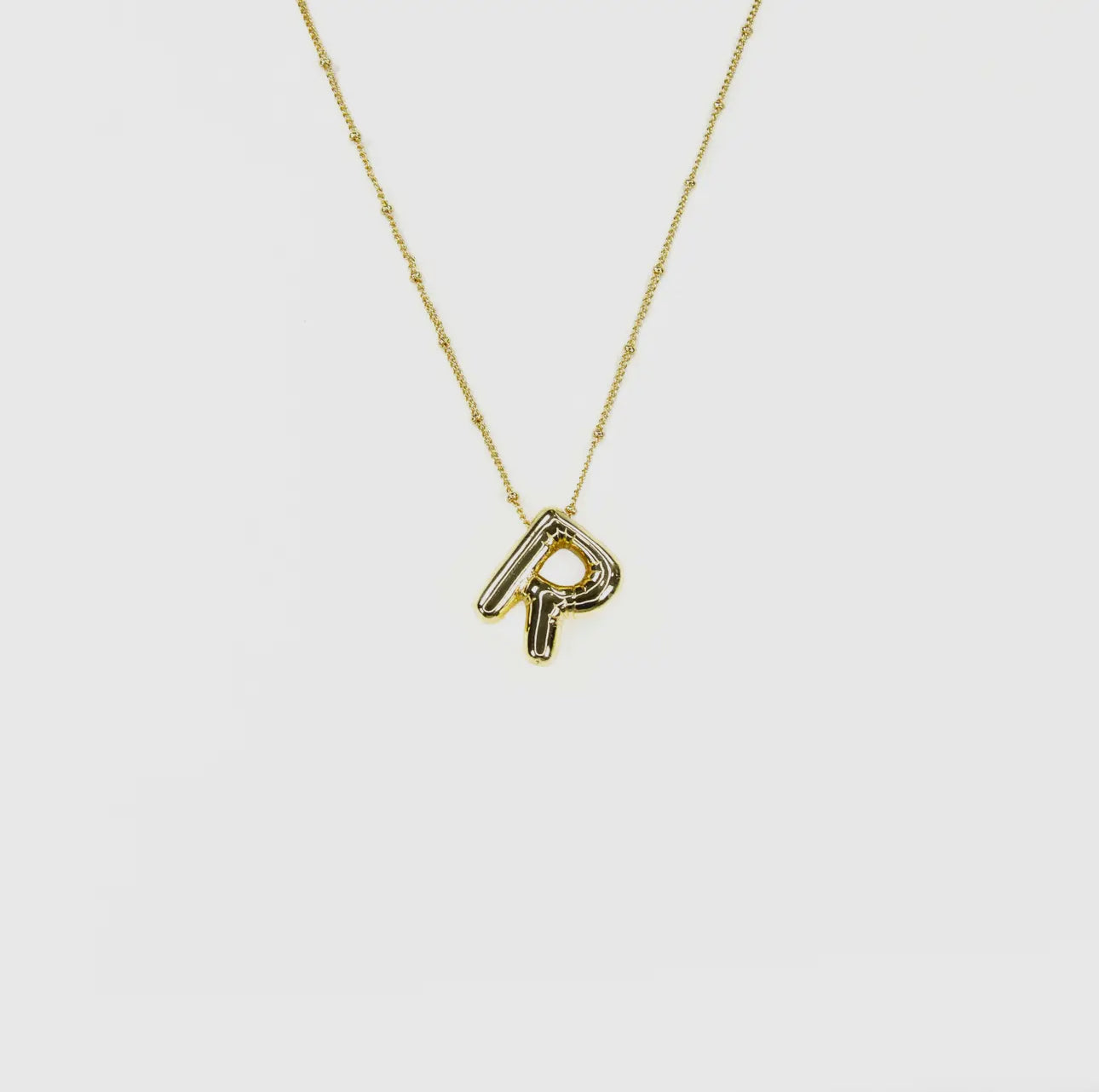Letter Bubble Necklace