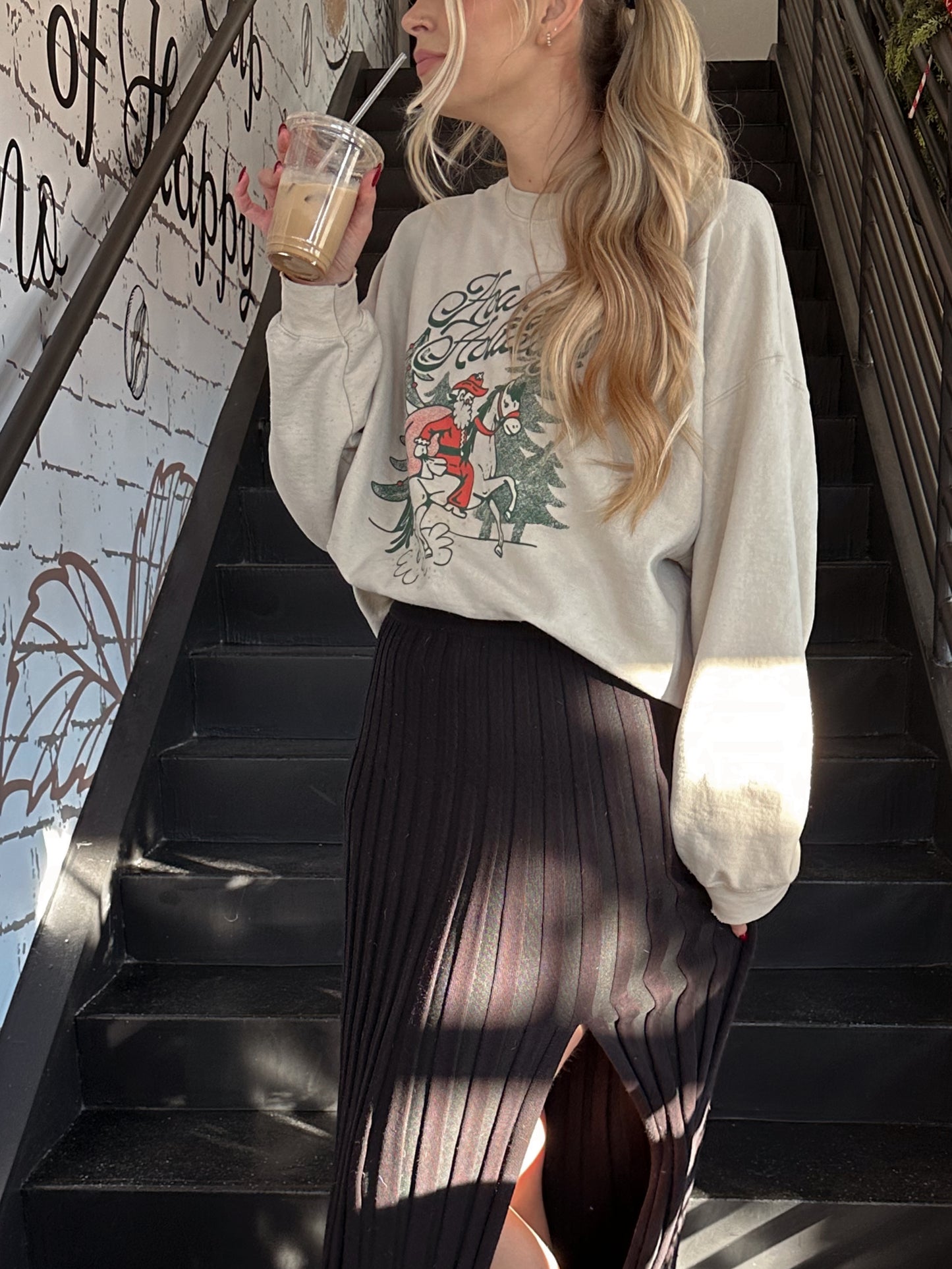 Howdy Holidays Crewneck