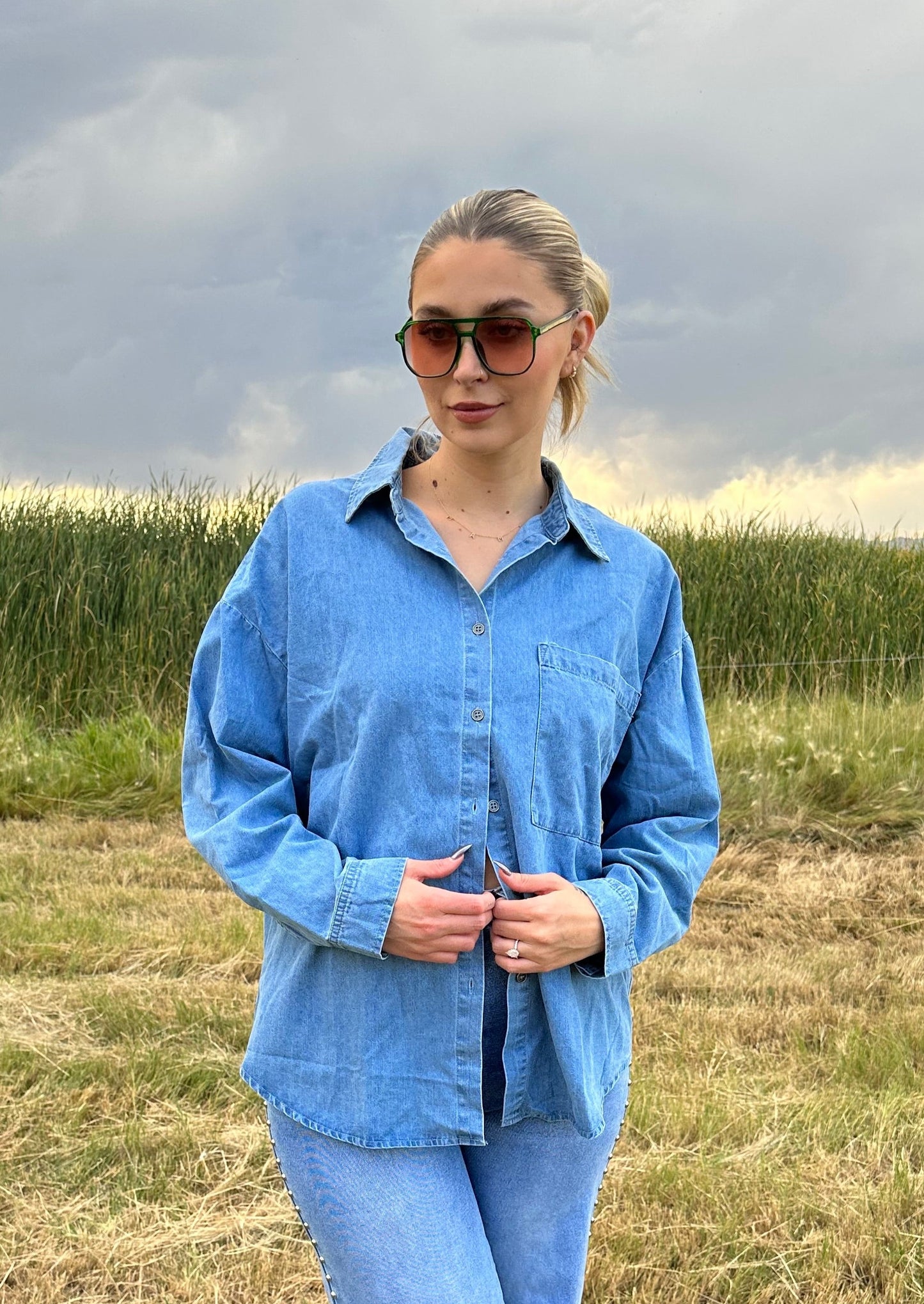 Dad’s Denim Shirt