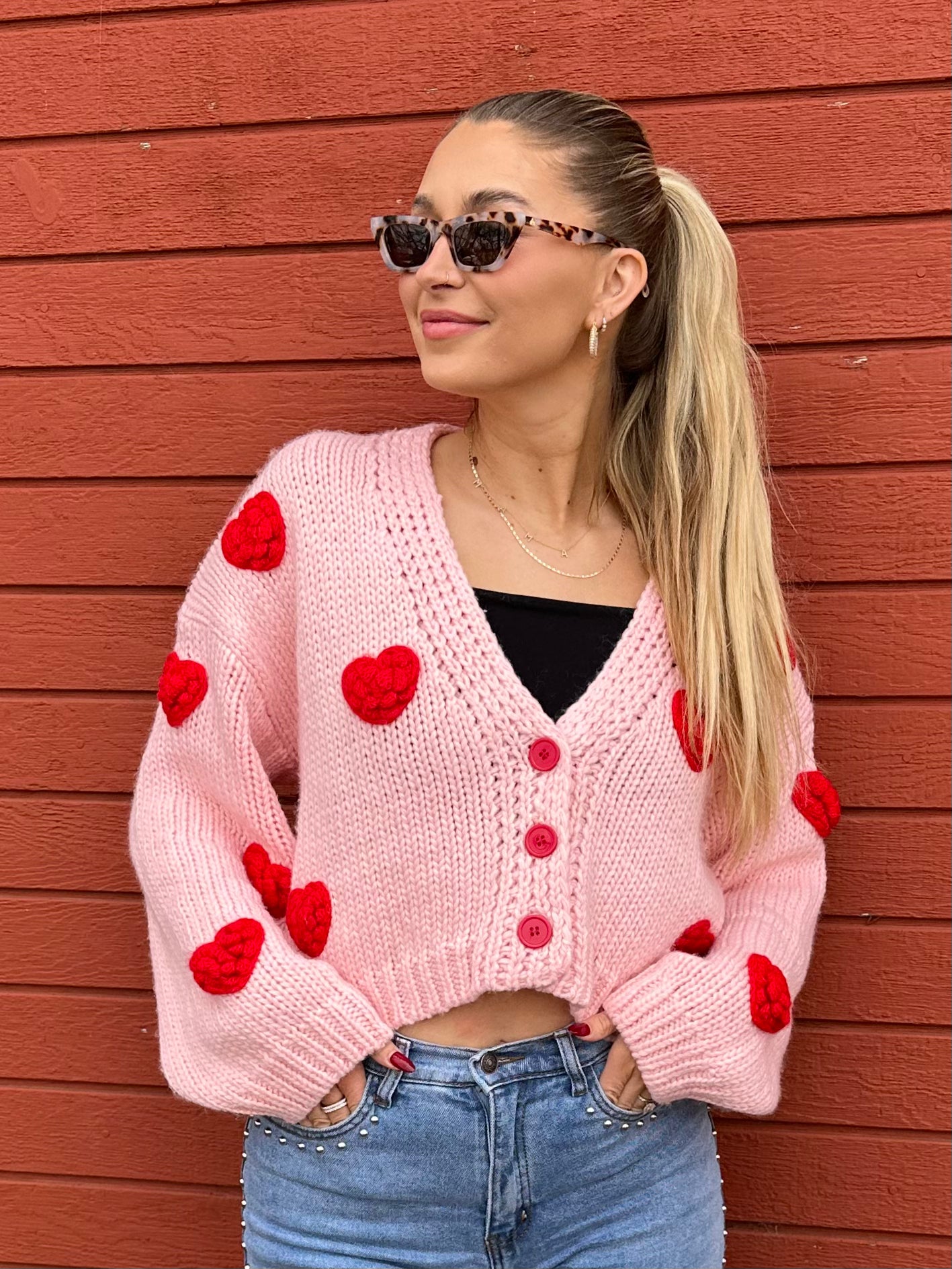 Queen of Hearts Cardigan