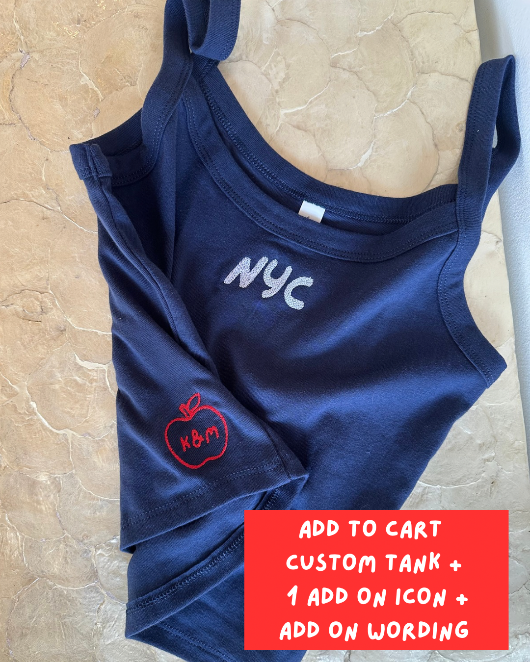 Custom Embroidered Tops