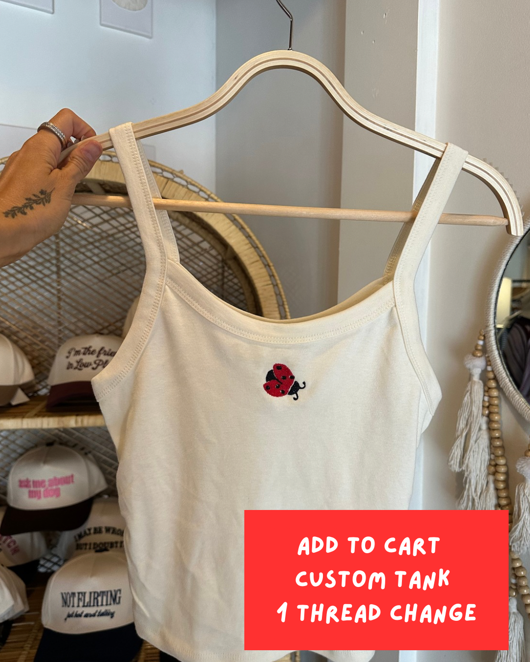 Custom Embroidered Tops