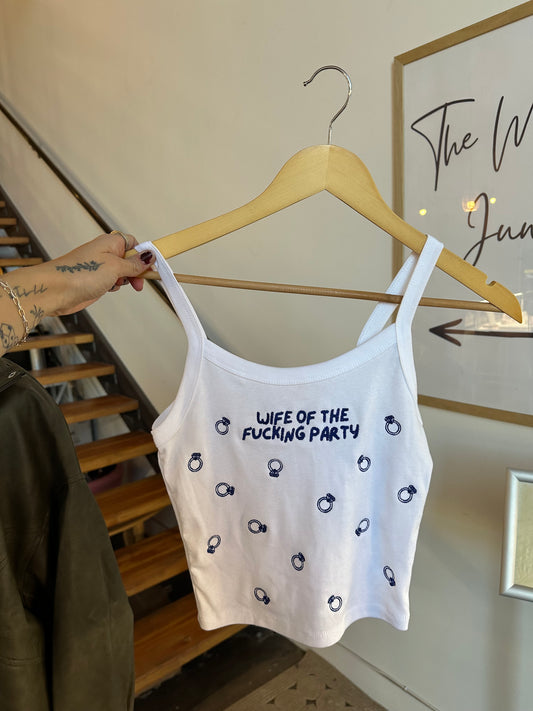 Wife of the Fucking Party Ring Burst Tank