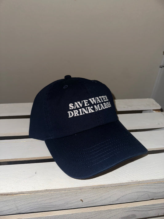 Save Water Drink Margs Baseball Hat
