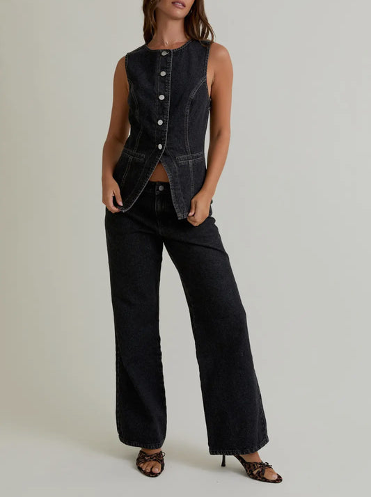 Caroline Denim Set