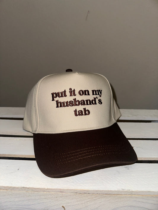 Put it on My Husband’s Tab Hat