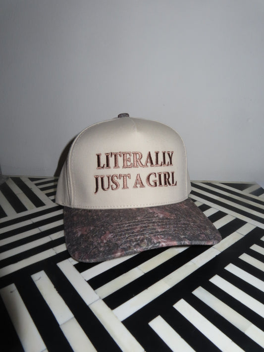 Literally Just A Girl Hat