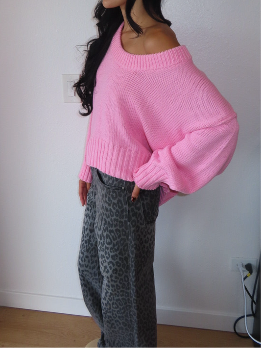 Indie Scoop Neck Sweater