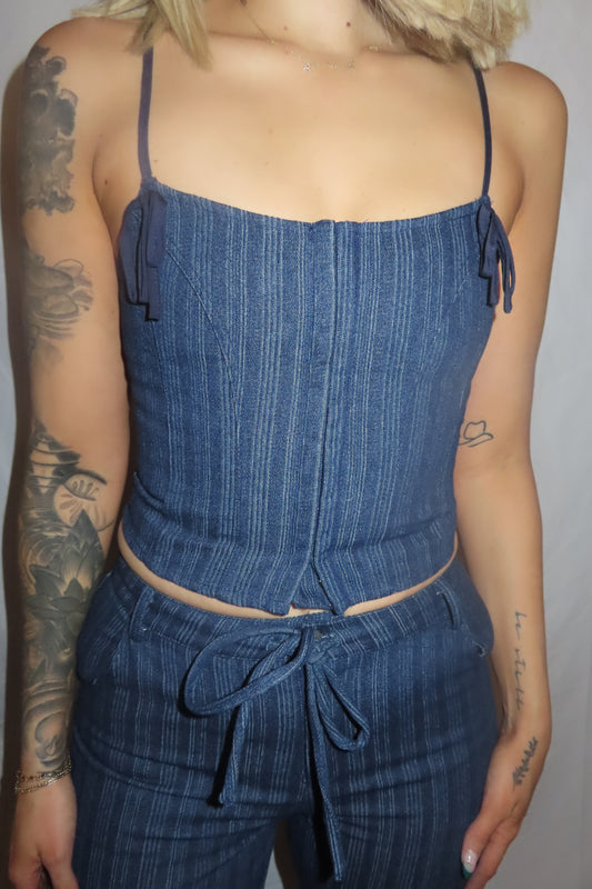 Dolly Denim Top