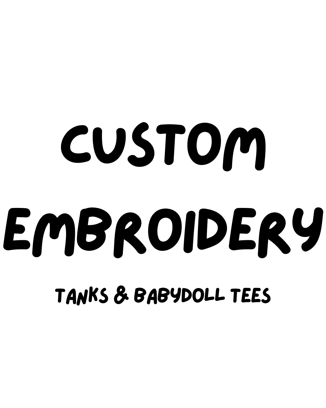 Custom Embroidered Tops