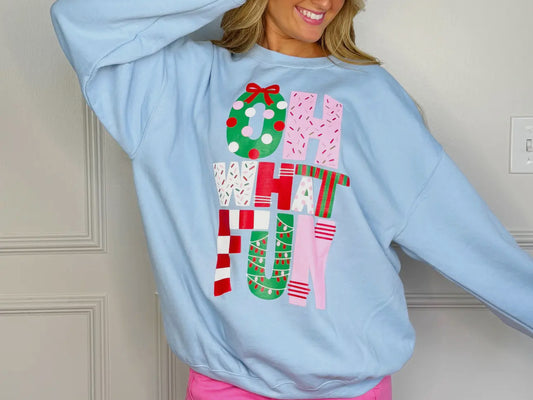 Oh What Fun Crewneck