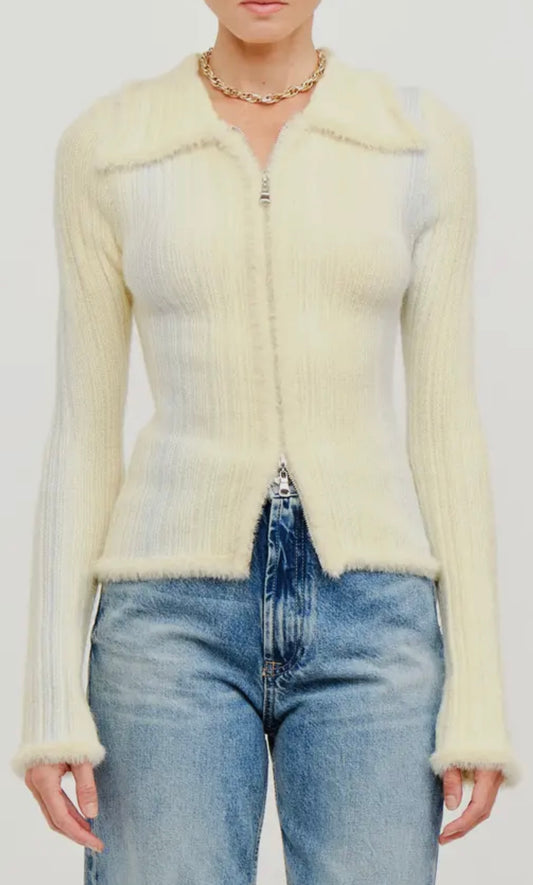 Iris Zipper Sweater