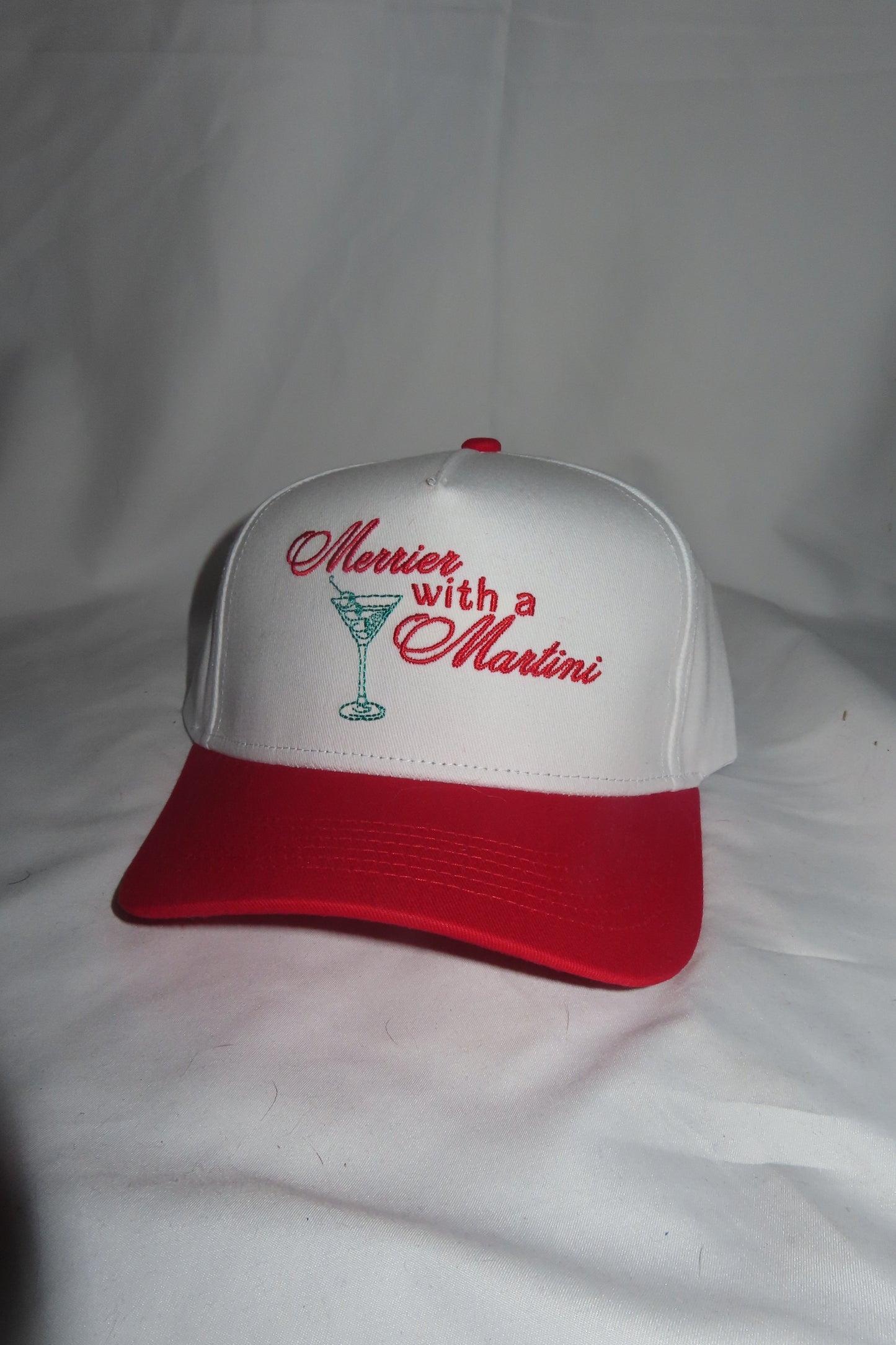 Merrier With A Martini Trucker Hat