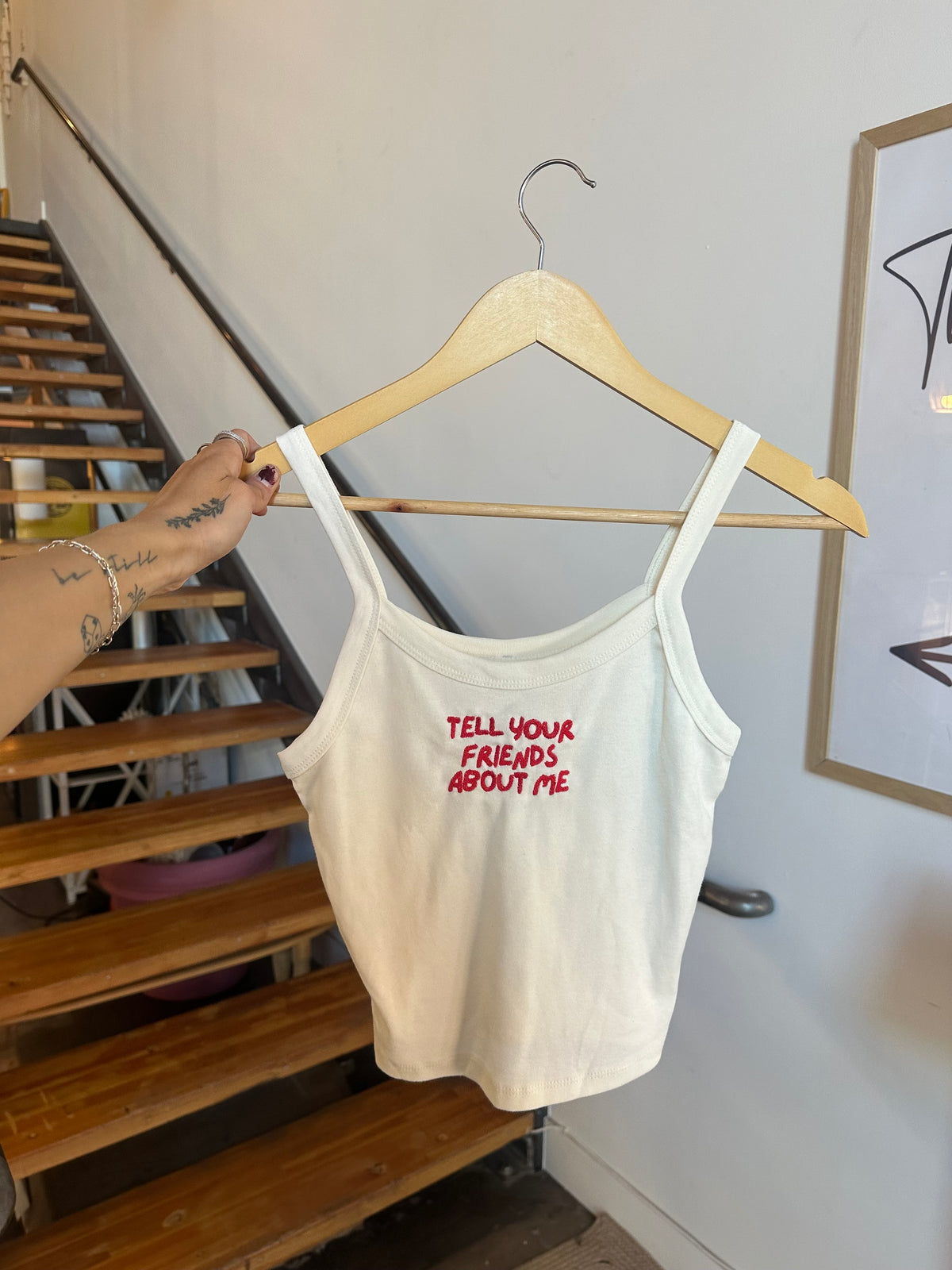 Tell Your Friends About Me Tank