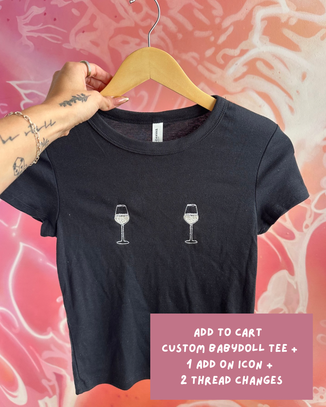 Custom Embroidered Tops