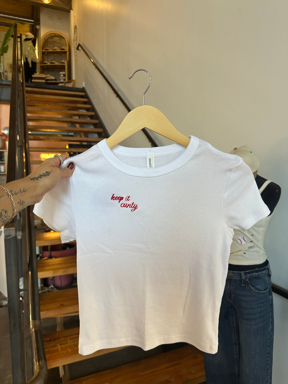 Keep it Cunty Baby Doll Tee