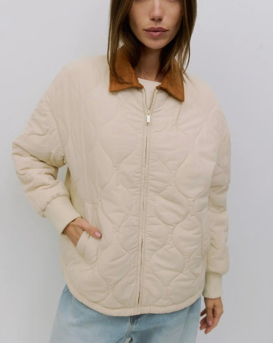 Zara Quilted Barn Jacket