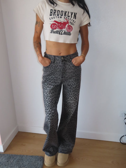 Leopard of the Night Jeans